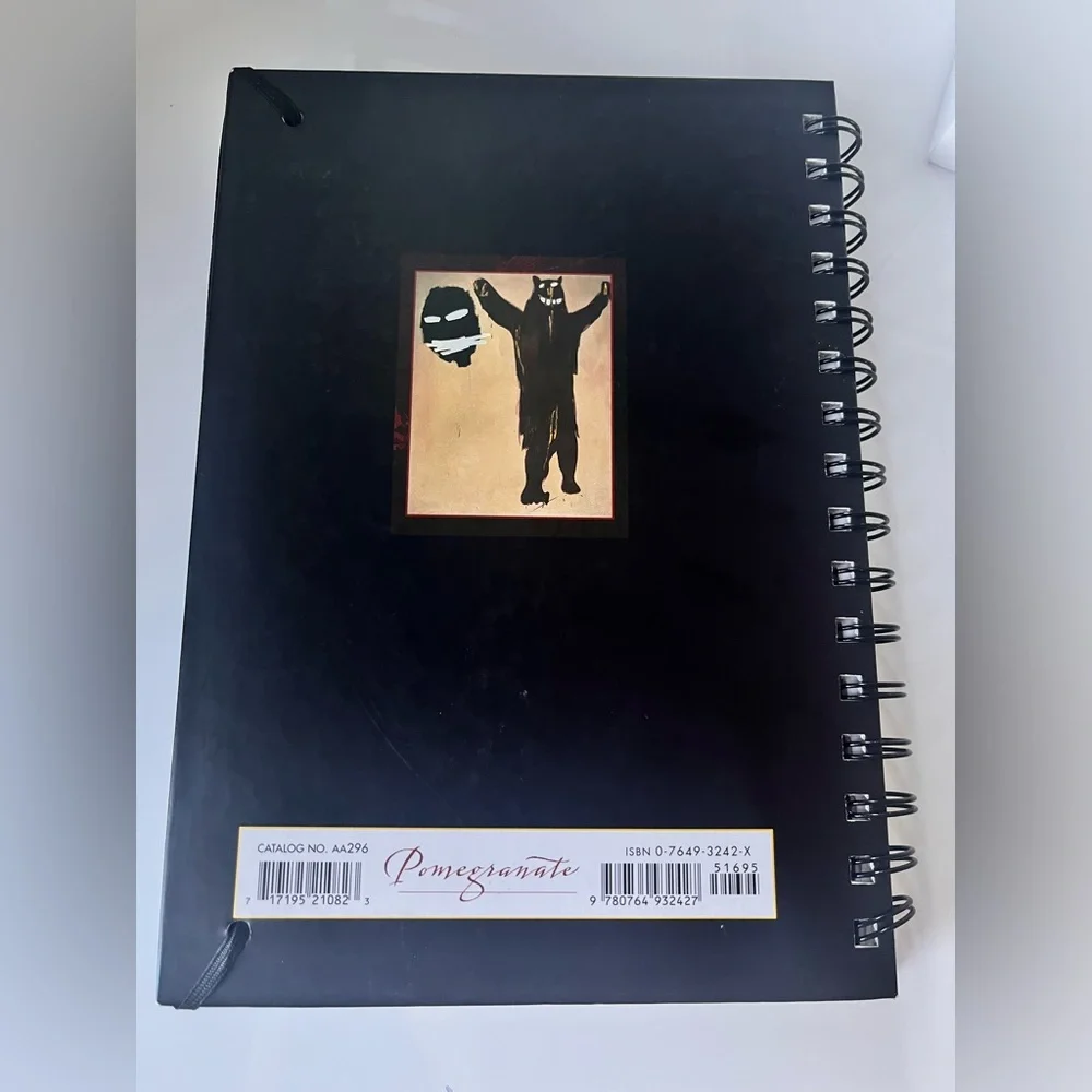 NEW! JEAN-MICHEL BASQUIAT SPIRAL BOUND LINED BLANK JOURNAL NWT